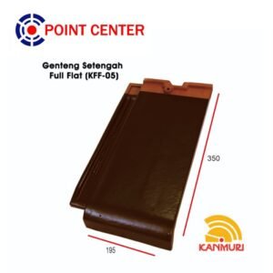 TERMURAH KANMURI KFF-05 GENTENG SETENGAH NATURAL FULL FLAT