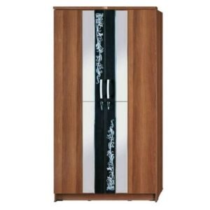 TERMURAH ACTIV FURNITURE KOFI LP 206 LEMARI PAKAIAN 2 PINTU KACA