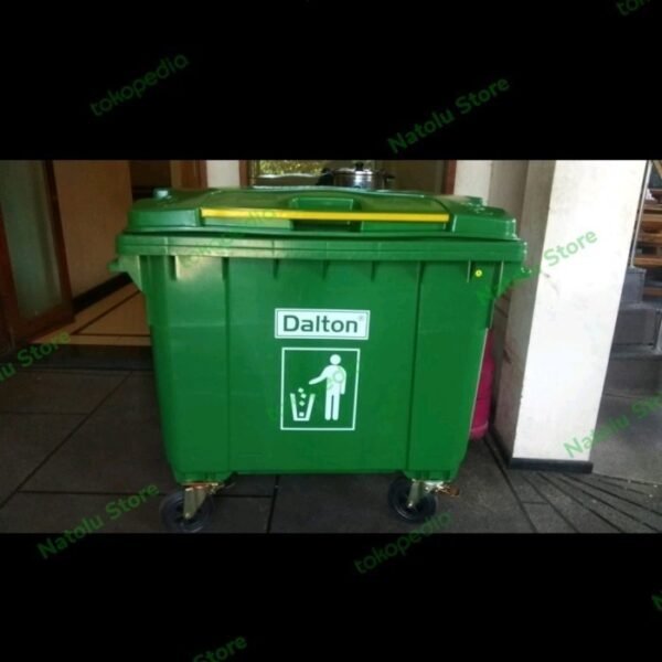 TERMURAH DALTON DUSTBIN LXD660B Tempat Sampah Plastik Outdoor 660L GRE