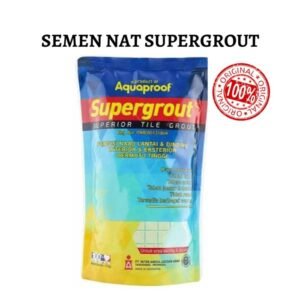 TERMURAH SUPERGROUT PENGISI NAT / SEMEN NAT KERAMIK HITAM AQUAPROOF
