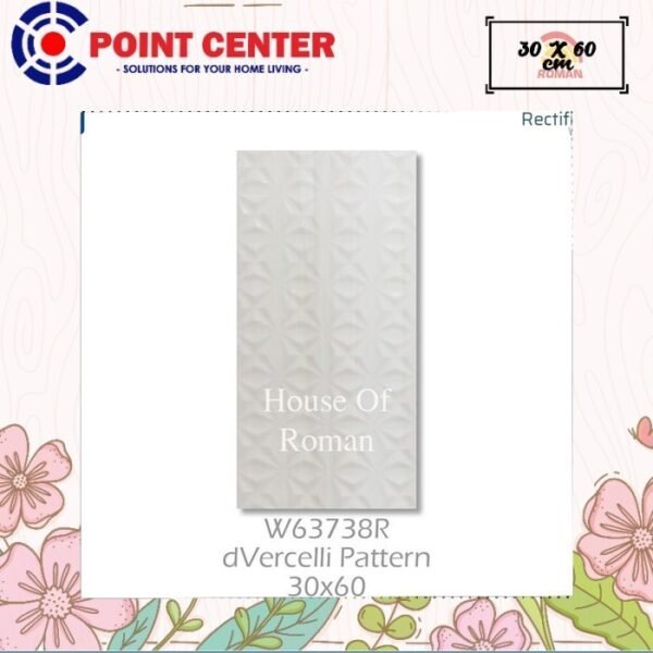 TERMURAH ROMAN KERAMIK 30 X 60R W63738R DVERCELLI PATTERN GOL C
