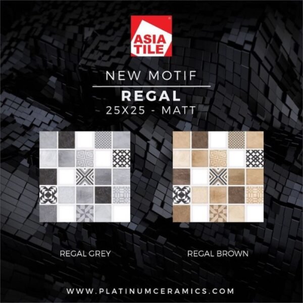 TERMURAH ASIA KERAMIK 25/25 REGAL BROWN - Image 3