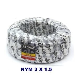 TERMURAH ETERNA KABEL NYM 3X1.5 3 x 1.5 1 ROLL 50 M Tunggal