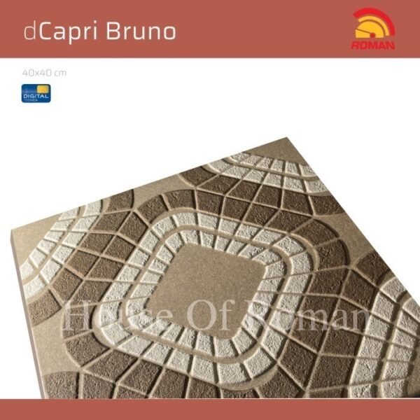 TERMURAH ROMAN KERAMIK 40 X 40 G440402 DCAPRI BRUNO GOL B - Image 4