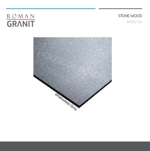 TERMURAH ROMAN GRANIT 30 X 30 GT332503R DHAKODATE GREY - Image 3