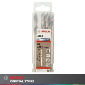 TERMURAH BOSCH MATA BOR HSS-G METAL DRILL BIT 9.5 MM X 5 PCS