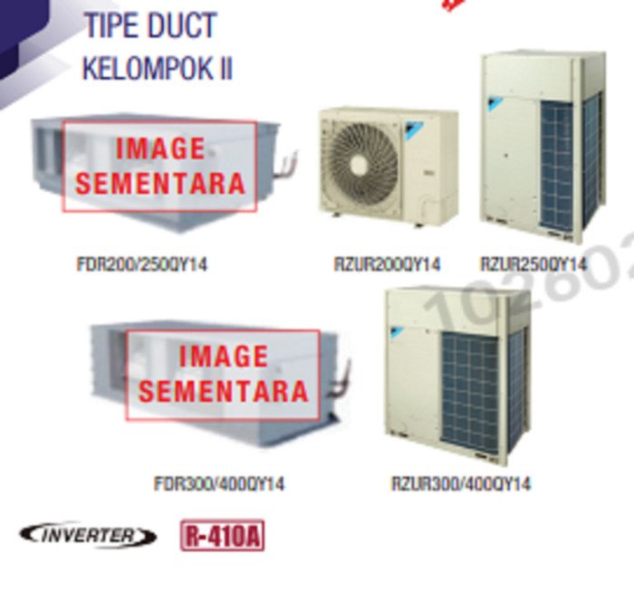 TERMURAH DAIKIN SVPR300QY PACKAGED INVERTER FLOOR STANDING DUCT 12 PK