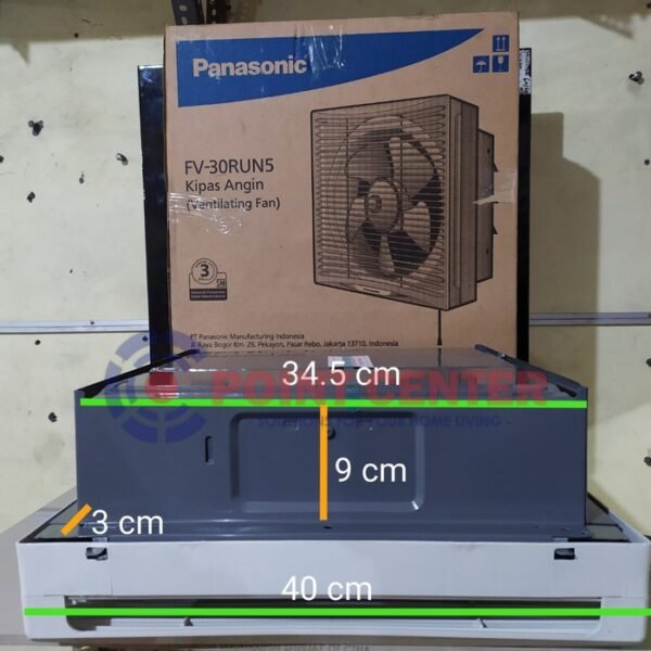TERMURAH PANASONIC FV-30RUN EXHAUST FAN DINDING / TEMBOK / WALL - Image 2