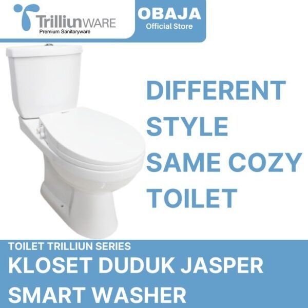 TERMURAH TRILLIUN KLOSET DUDUK JASPER SMART WASHER TRILLIUN