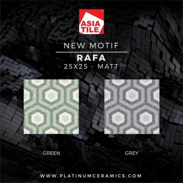 TERMURAH ASIA KERAMIK 25/25 RAFA GREY - Image 3
