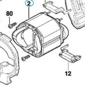 TERMURAH BOSCH FIELD STATOR GBH 2-28 DFV (1 614 220 208 ) / SPARE PART