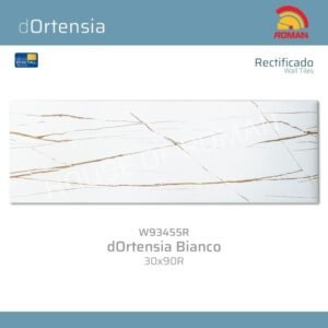 TERMURAH ROMAN KERAMIK 30 x 90R W93455R dORTENSIA BIANCO