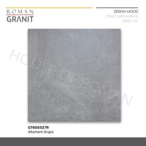 TERMURAH ROMAN GRANIT 60 X 60 GT605527R DASMANT GRIGIO