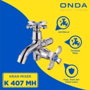 TERMURAH ONDA K 407 MH KRAN DOUBLE SHOWER CABANG
