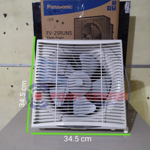 TERMURAH EXHAUST FAN DINDING / TEMBOK / WALL FV-25RUN PANASONIC - Image 3