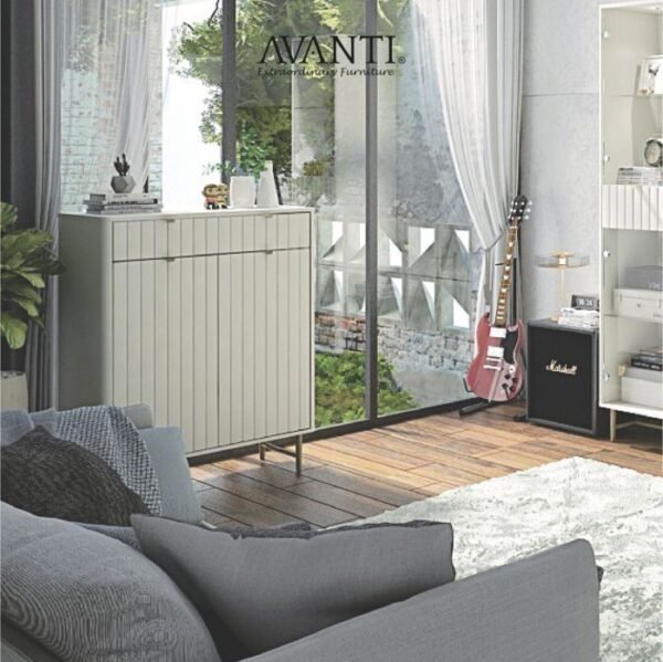 TERMURAH ACTIV FURNITURE AVANTI MUNICH LS 80 RAK SEPATU MINIMALIS - Image 4