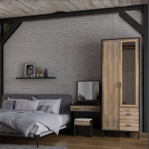 TERMURAH ACTIV FURNITURE JAZZ AUSTIN LP 200 LEMARI PAKAIAN 2 PINTU