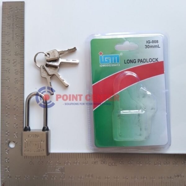 TERMURAH IGM IG 008 30L KUNCI GEMBOK BESI 30MM LEHER PANJANG - Image 3