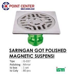 TERMURAH IGM IS 037 SARINGAN GOT POLYSHED MAGNETIC SUSPENSI