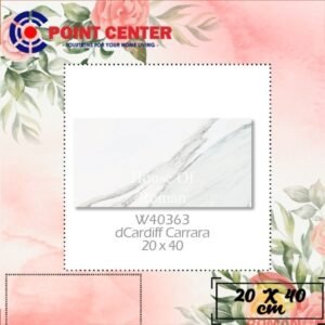 TERMURAH ROMAN KERAMIK 20 X 40 W40363 DCARDIFF CARRARA GOL B
