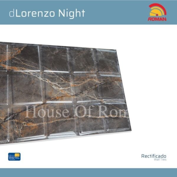 TERMURAH ROMAN KERAMIK 30 X 60 W63762R DLORENZO NIGHT GOL. D - Image 3
