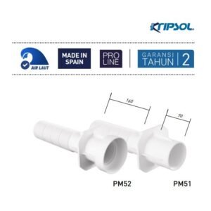 TERMURAH KRIPSOL FITTING RETURN PM 52 KOLAM RENANG CONDULT LINER