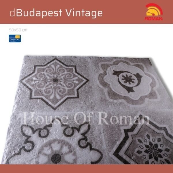 TERMURAH PROMO ROMAN 50 X 50 G550014 DBUDAPEST VINTAGE (RANDOM) - Image 3