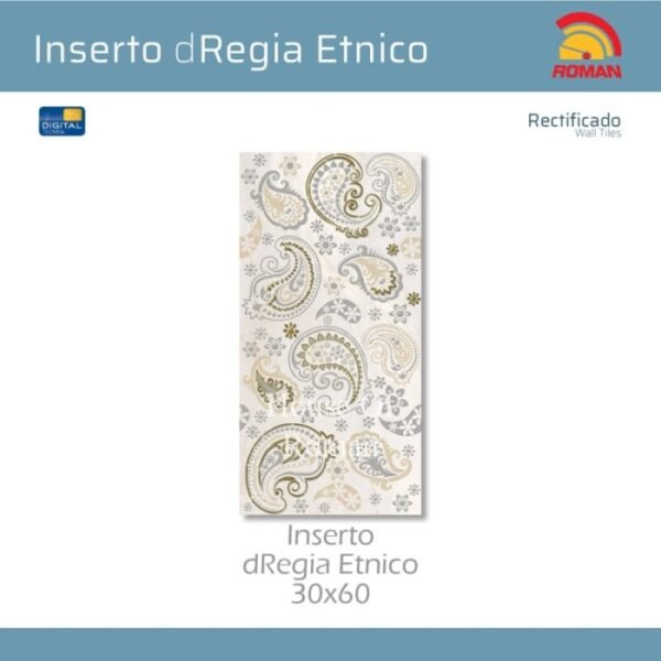 TERMURAH ROMAN INSERTO 30 X 60 I60C0005R DREGIA ETNICO