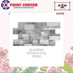 TERMURAH ROMAN INTERLOK 30 X 60 GL638066 DQUARRY GREY GOL A