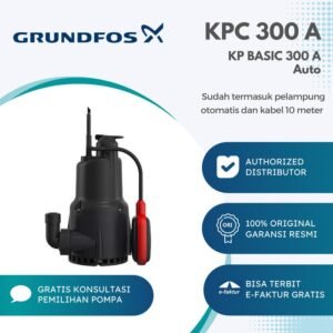 TERMURAH POMPA CELUP OTOMATIS GRUNDFOS KPC 300 A