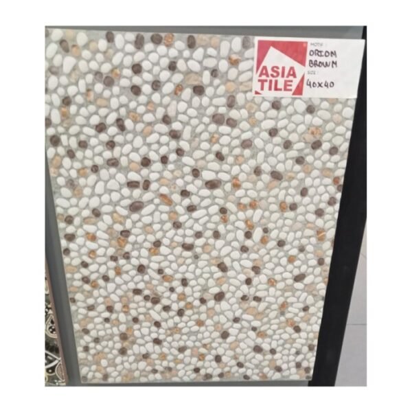 TERMURAH ASIA KERAMIK 40/40 ORION BROWN - Image 2
