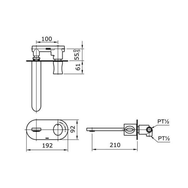 TERMURAH TOTO TX120LQBR KRAN WASTAFEL PANAS / DINGIN - Image 2