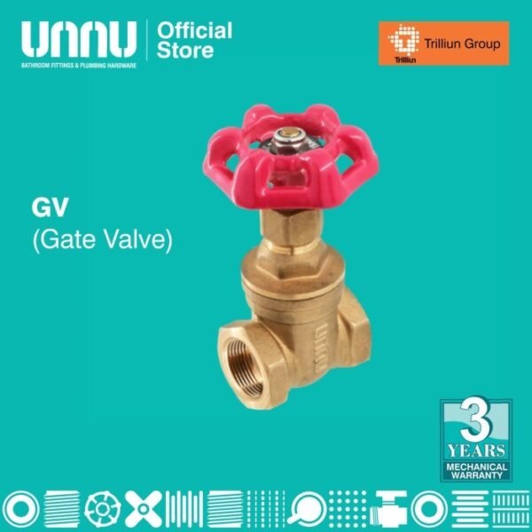 TERMURAH UNNU KRAN GATE VALVE - GV 2 1/2 INCHI