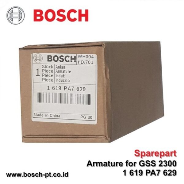 TERMURAH 1619PA7629 BOSCH ARMATURE GSS 230 / SPARE PART BOSCH