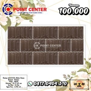 TERMURAH ROMAN KERAMIK 20 X 40 W40536 DSOHO CHOCO