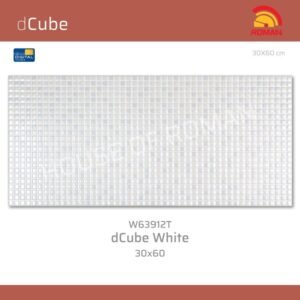 Termurah ROMAN KERAMIK dCube White 30x60T W63912T  GOL AP