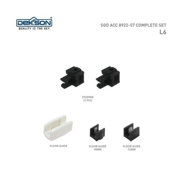 TERMURAH DEKKSON SGD ACC 8922 - 57 L6 Rel Sliding Pintu Kaca - Image 2