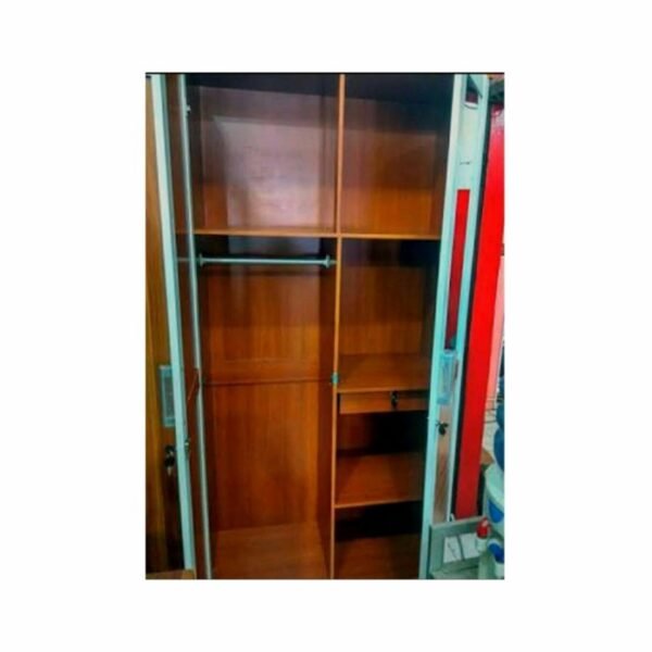 TERMURAH ACTIV FURNITURE WINN LP 202 LEMARI PAKAIAN 2 PINTU KACA - Image 3