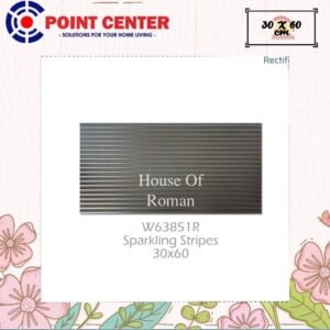 TERMURAH ROMAN KERAMIK 30 X 60R W63851R SPARKLING STRIPES GOL D