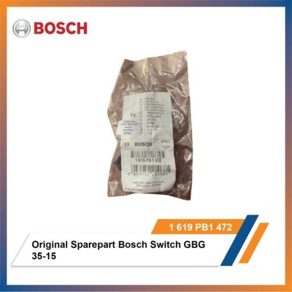 TERMURAH 1619PB1472 BOSCH SWITCH GBG 35-15 / SPARE PART BOSCH ORIGINAL