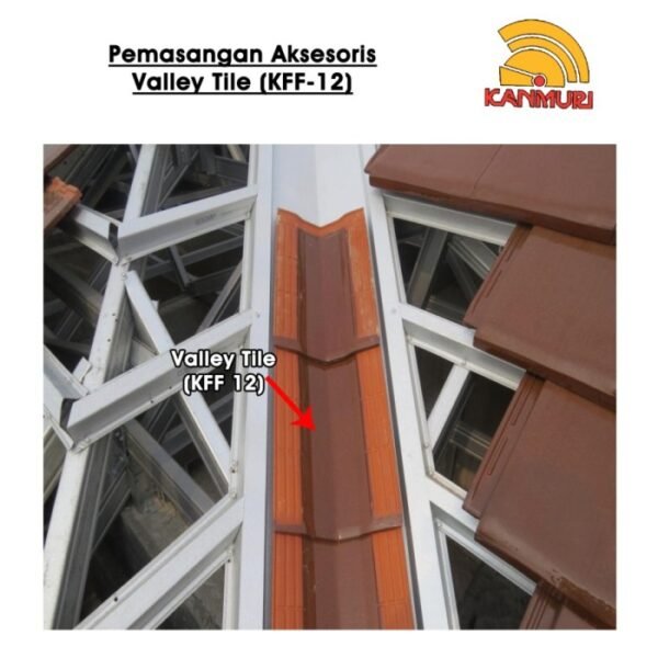 TERMURAH KANMURI KFF-12 GENTENG VALLEY TILE GENTENG TALANG FULL FLAT - Image 3