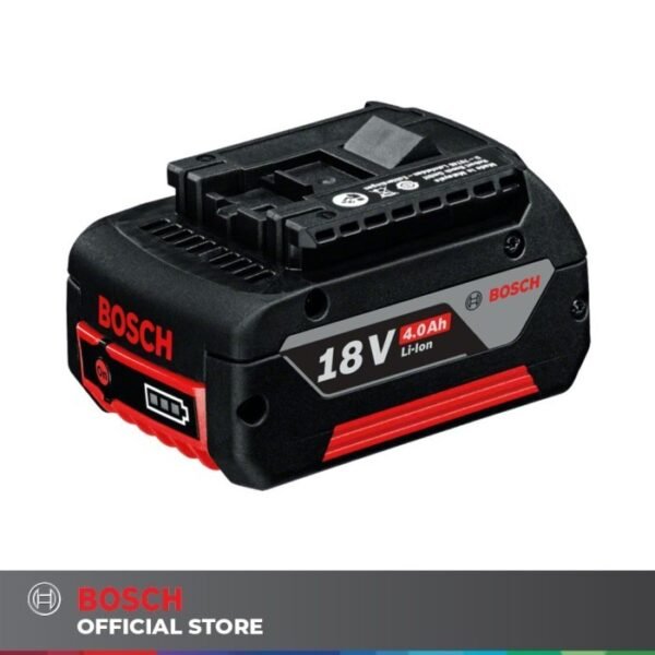 TERMURAH BOSCH GBA 18 V-LI BATERAI LI-ION 18 V 4.0 AH BATTERY