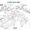 TERMURAH 1609B03639 BOSCH ARMATURE GCO 2000 / SPARE PART - Image 2