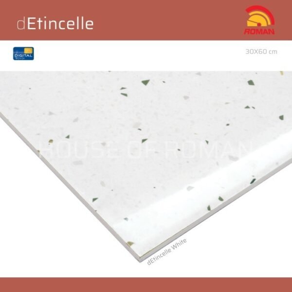 Termurah ROMAN KERAMIK dEtincelle White 30x60T W63420T - Image 3