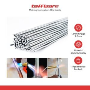 TERMURAH TAFFWARE KAWAT LAS ALUMINIUM SUHU RENDAH 500MM 0.2MM 20PCS