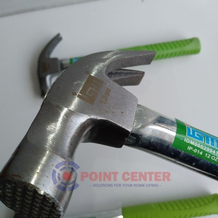 TERMURAH IP-014 PALU KAMBING GAGANG BESI GRIP KARET 8 OZ - Image 5