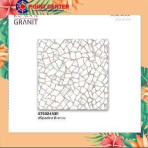 TERMURAH ROMAN GRANIT 60 X 60 GT602453R DSPADINA BIANCO