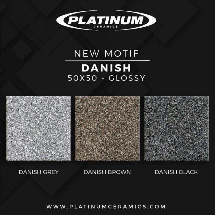 TERMURAH PLATINUM KERAMIK 50/50 DANISH BROWN - Image 3