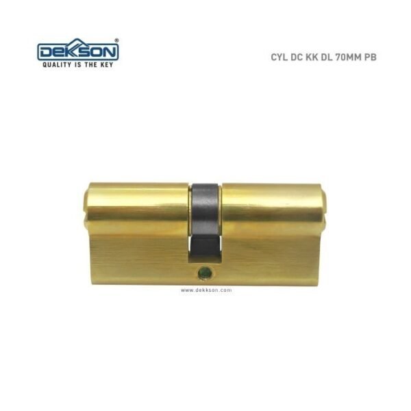 TERMURAH DEKKSON CYL DC KK DL70MM PB Cylinder Anak Kunci Silinder - Image 2