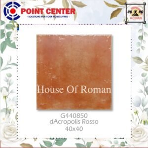 TERMURAH ROMAN KERAMIK 40 X 40 G440850 DACROPOLIS ROSSO GOL B